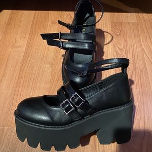 Platform Mary Janes